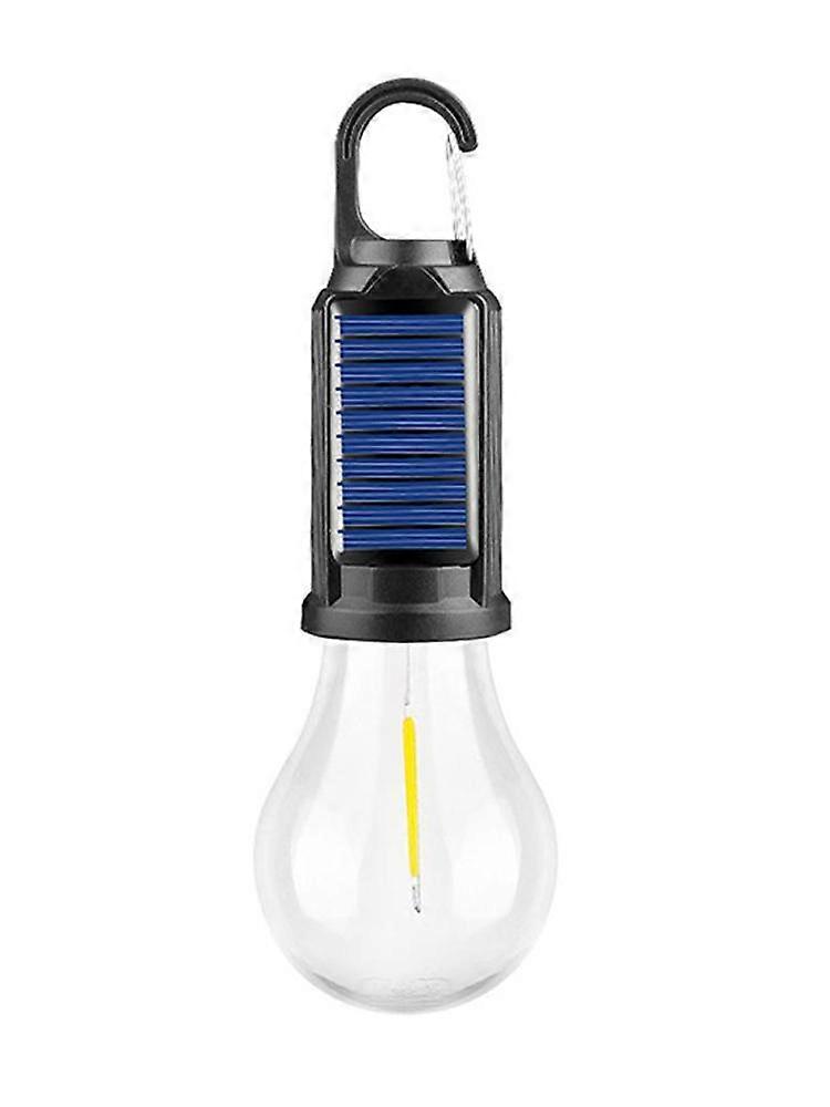 T01 spherical type (A)$Solar camping light rechargeable retro camping light LED tungsten tent light emergency bulb