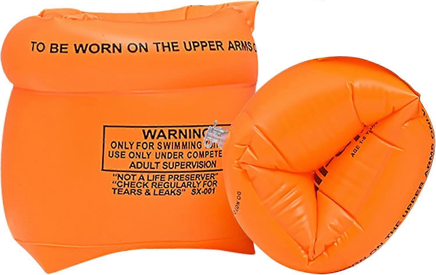 Floating Inflatable Arm Bands,Roll Up Inflatable Float Swimming Ring Tube Armlets Pool Safety Products