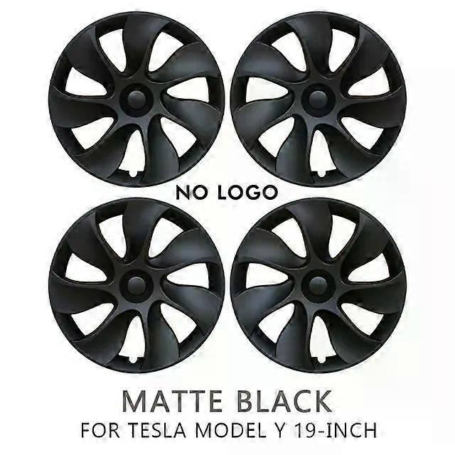 Suitable for Tesla Model Y 2021 2022 4PCS Hub Cap Car Replacement Wheel Cap 19-Inch Automobile Hubcap Full Cover Accessories shry