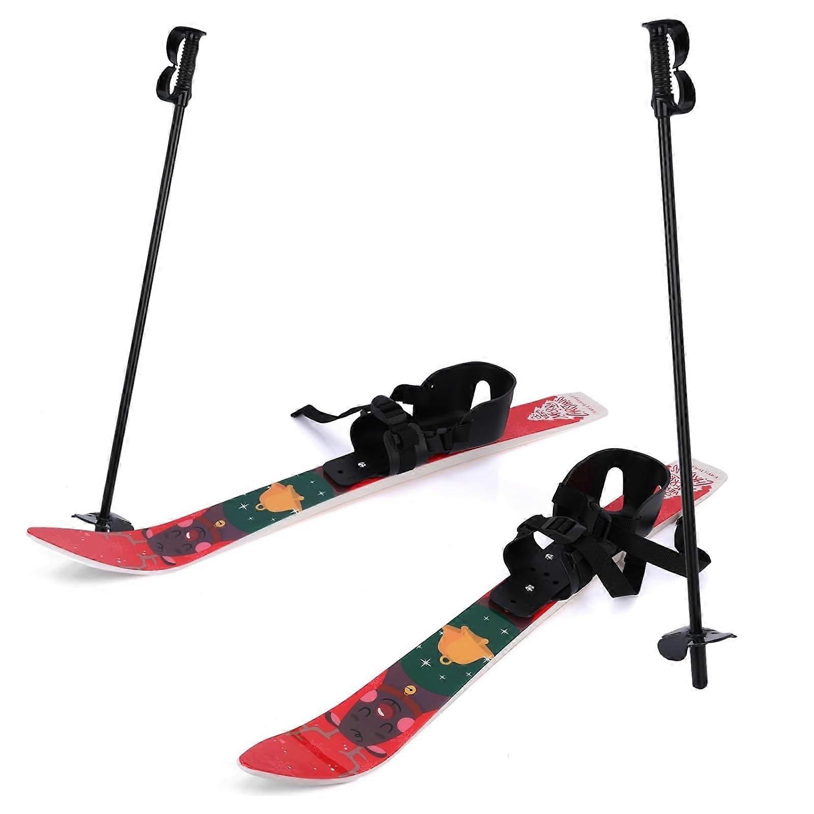 Beginner Snow Skis for , Low Resistance,, Robust and Safe