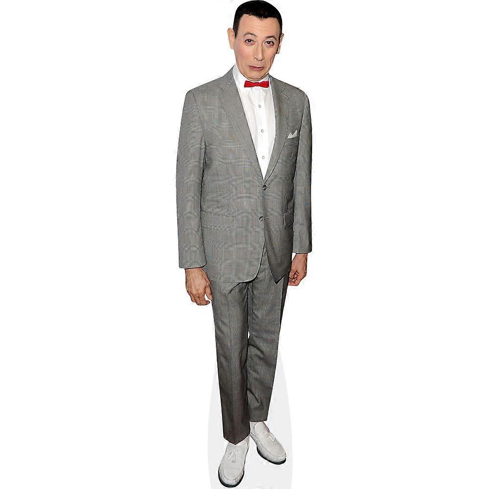 Pee-wee Herman (Grey Suit) Cardboard Cutout (lifesize OR mini size). Standee. Stand Up.
