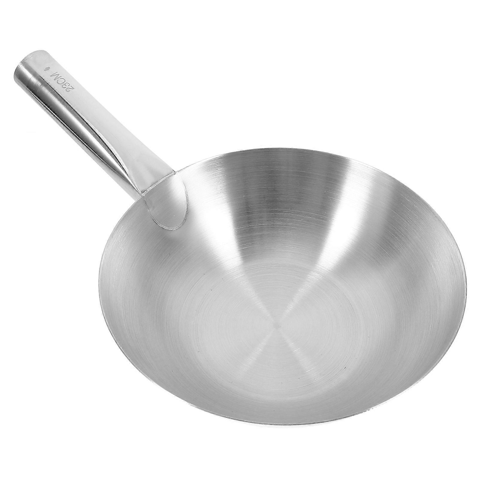 Kitchen Ladle Scooping Water Home Use Silver Round Shape 1Set