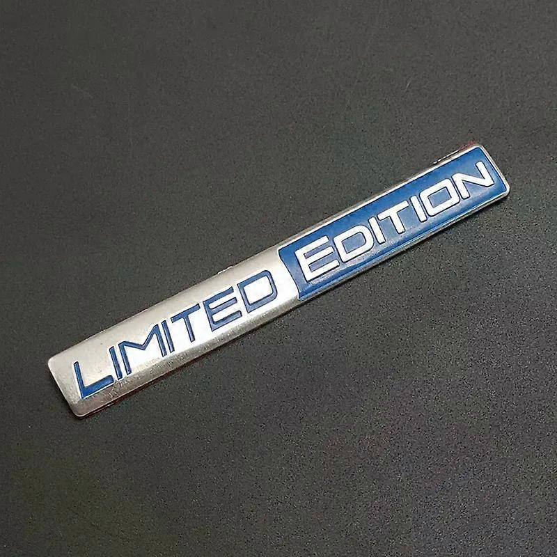 3D Aluminum LIMITED EDITION Emblem Badge Car Fender Side Rear Trunk Stickers Decal Car Accessories