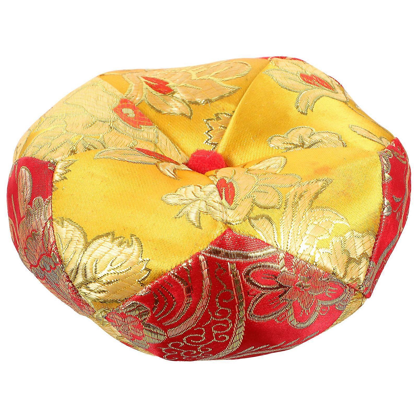 Singing Bowl Mat Cloth Sound Bowl Cushion Practice Performance 16.00X16.00X5.00CM 1Set