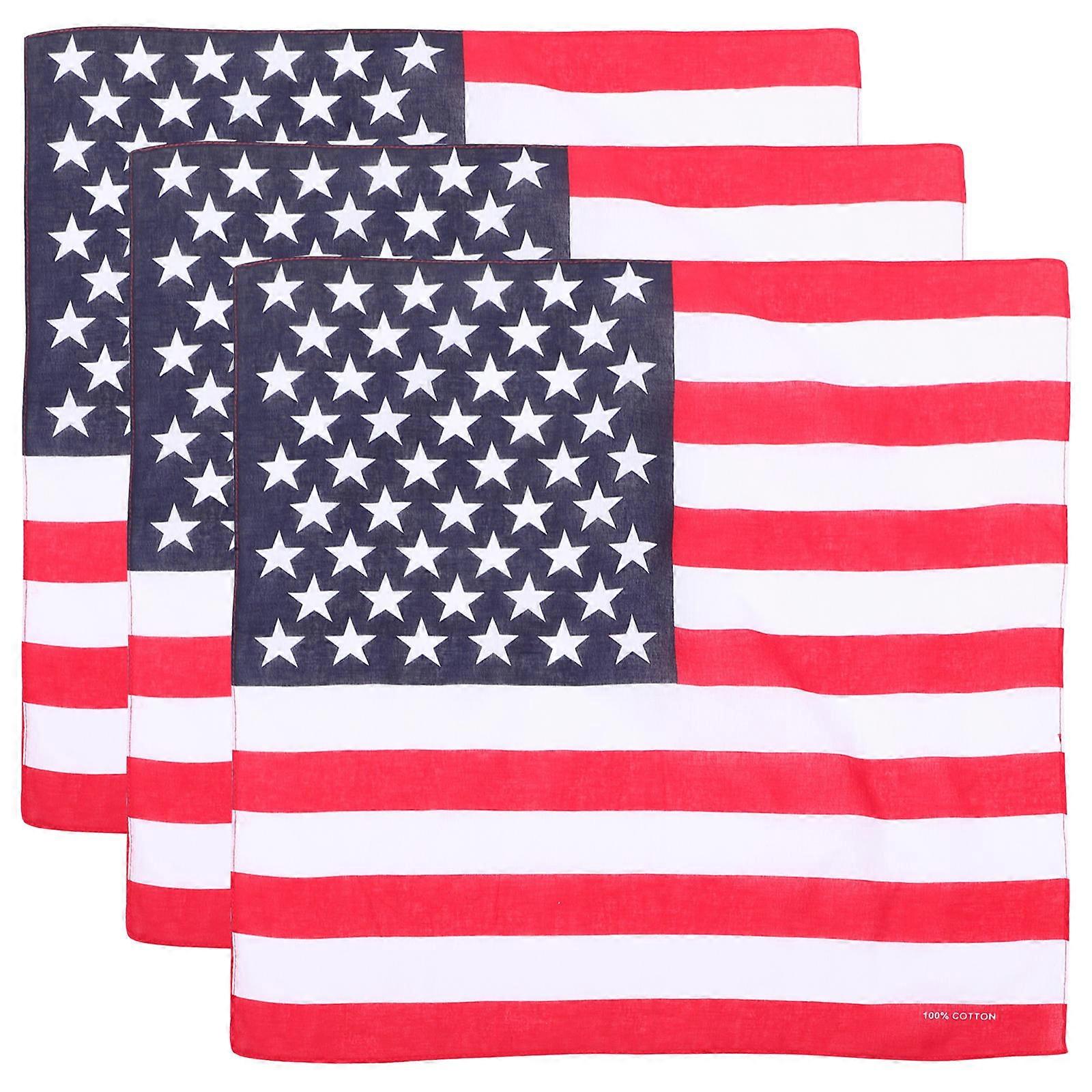 Here's a refined and professional product description based on the input you provided:
**3pcs Country Flag Print Headscarves – Soft, Breathable,