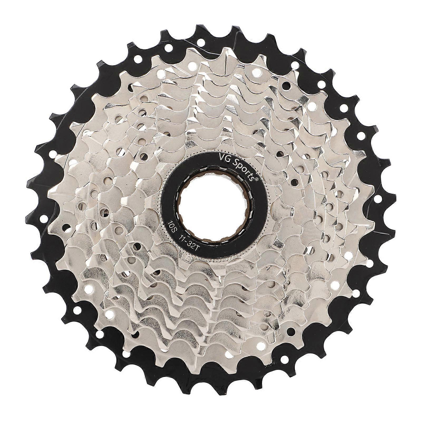 11-32 Teeth Bicycle Flywheel, 10 Speed High Strength Steel Bike Freewheel Sprocket for Replacement