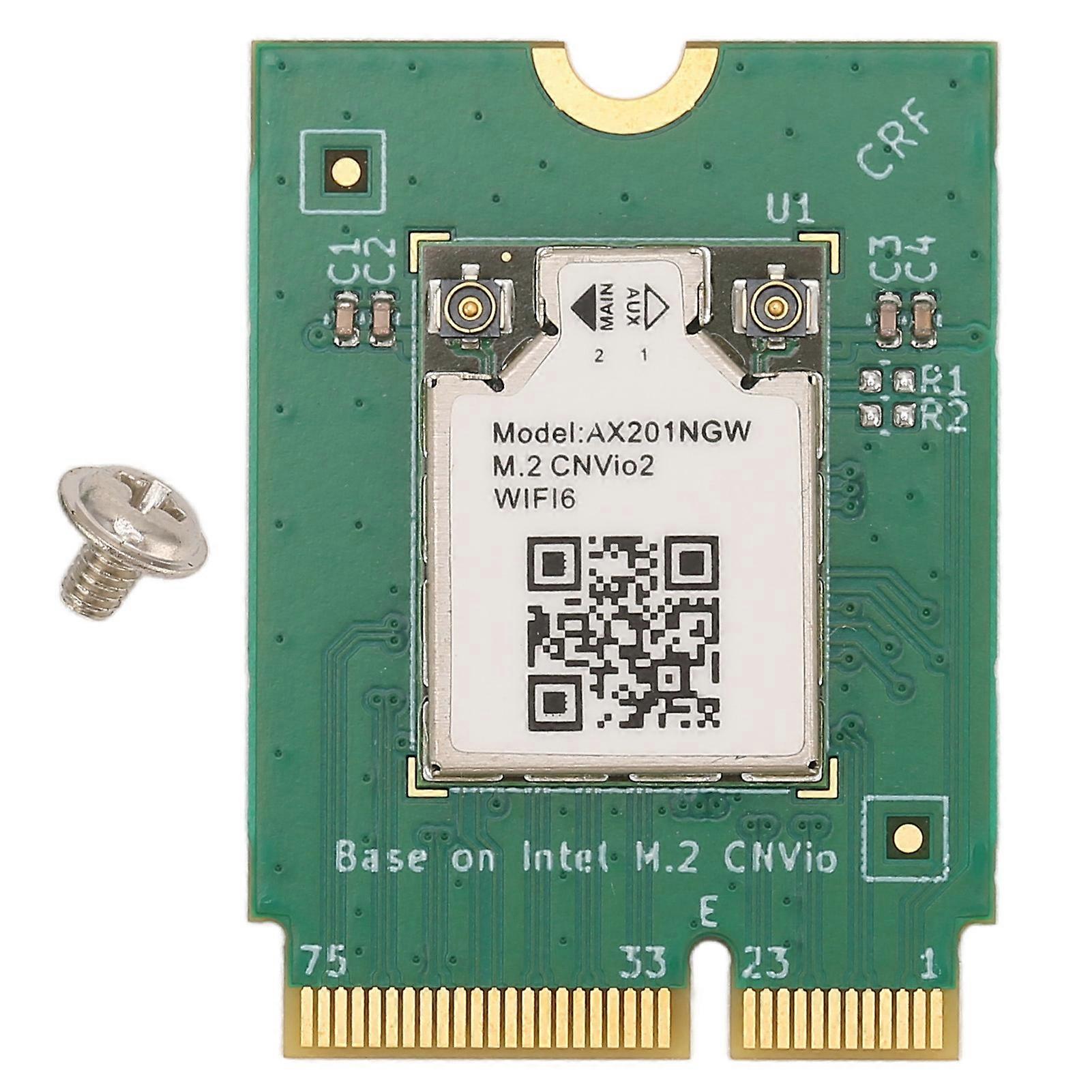 M.2 CNVio2 Wireless Module WIFI6 Interface 3000Mbps BT 5.0 Built-in Gigabit Wireless Network Card
