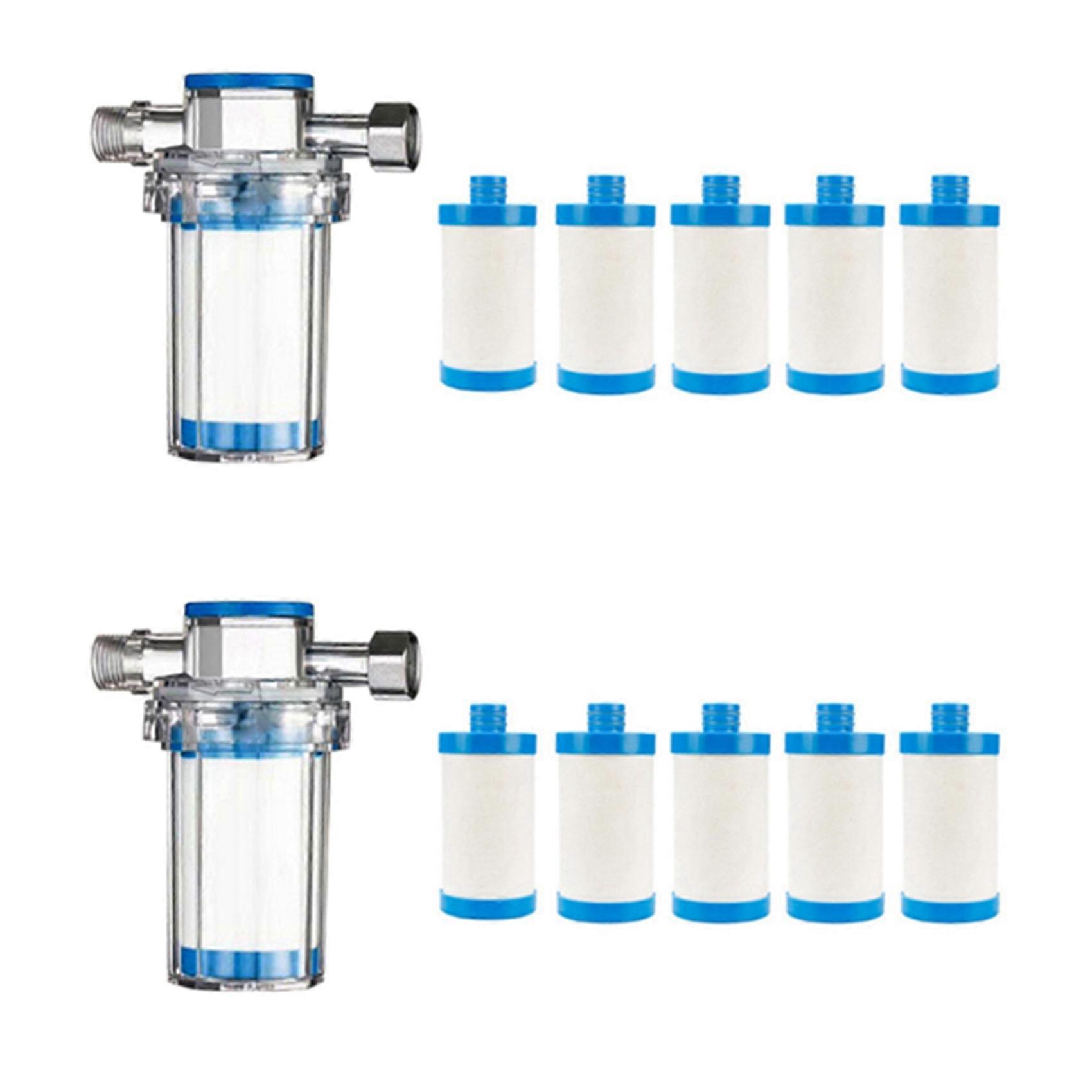 2X Washing Machine Water Heater Shower Shower Water Filter Front Tap Water Purifier Filter