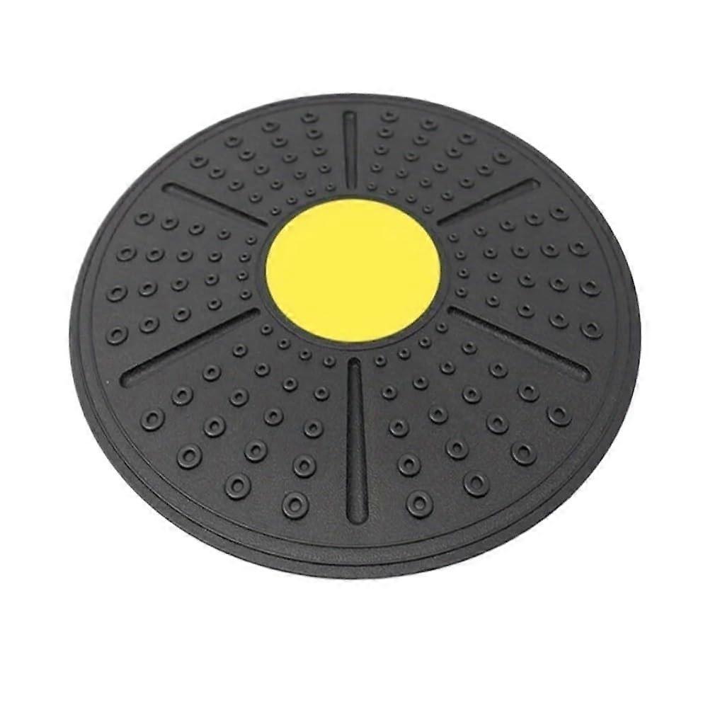 Balance Board Stability Trainer Improves Core Strength Coordination for Yoga Pilates 2pcs Yellow