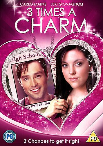 3 Times a Charm DVD (2013) Carlo Marks Miller (DIR) cert tc - Region 2