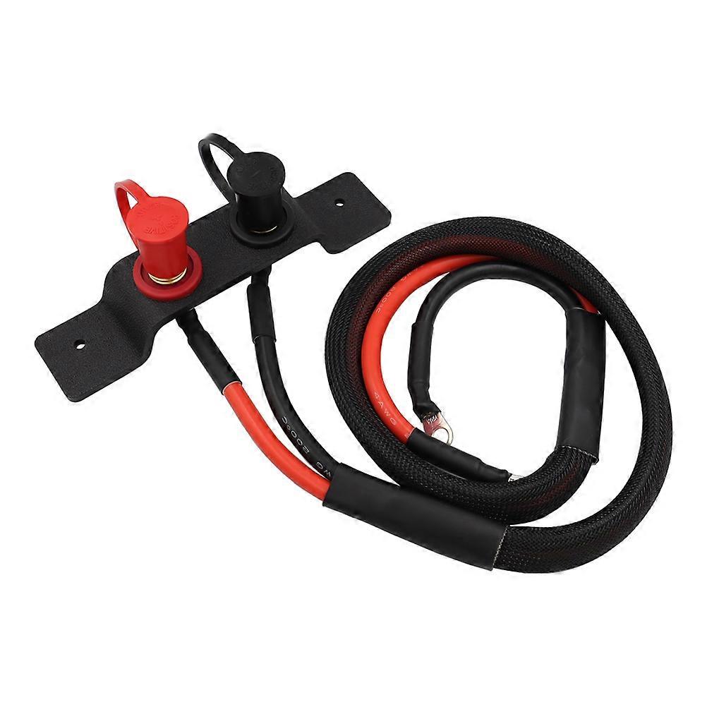 Quick Connect Jumper Cables Cable Battery Jump Post High Voltage Cables Jumper Terminals Cable Compatible with X3 for UTV Can-Am X3 1Set