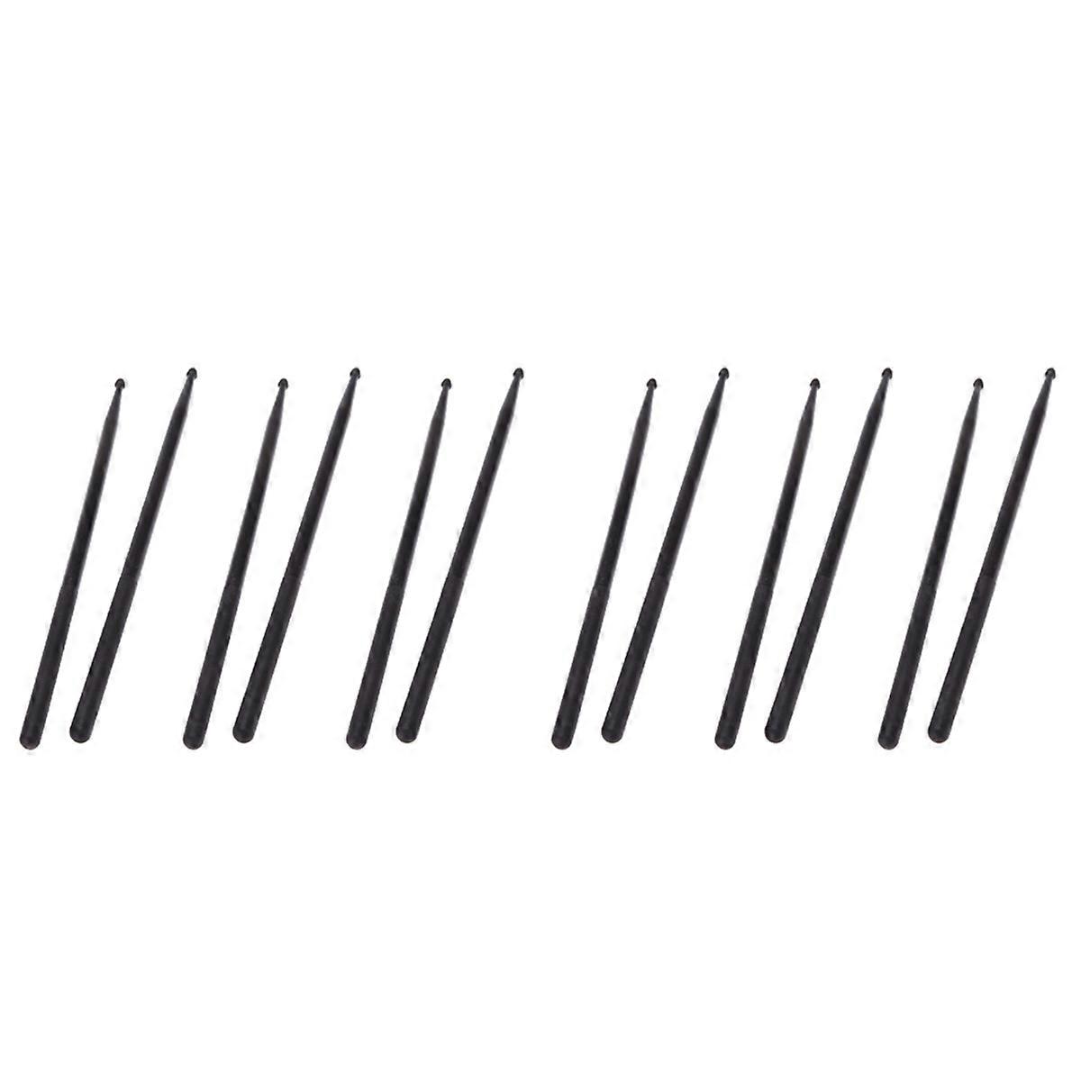 Drumsticks Nylon Stick for Drum Set Professional Black