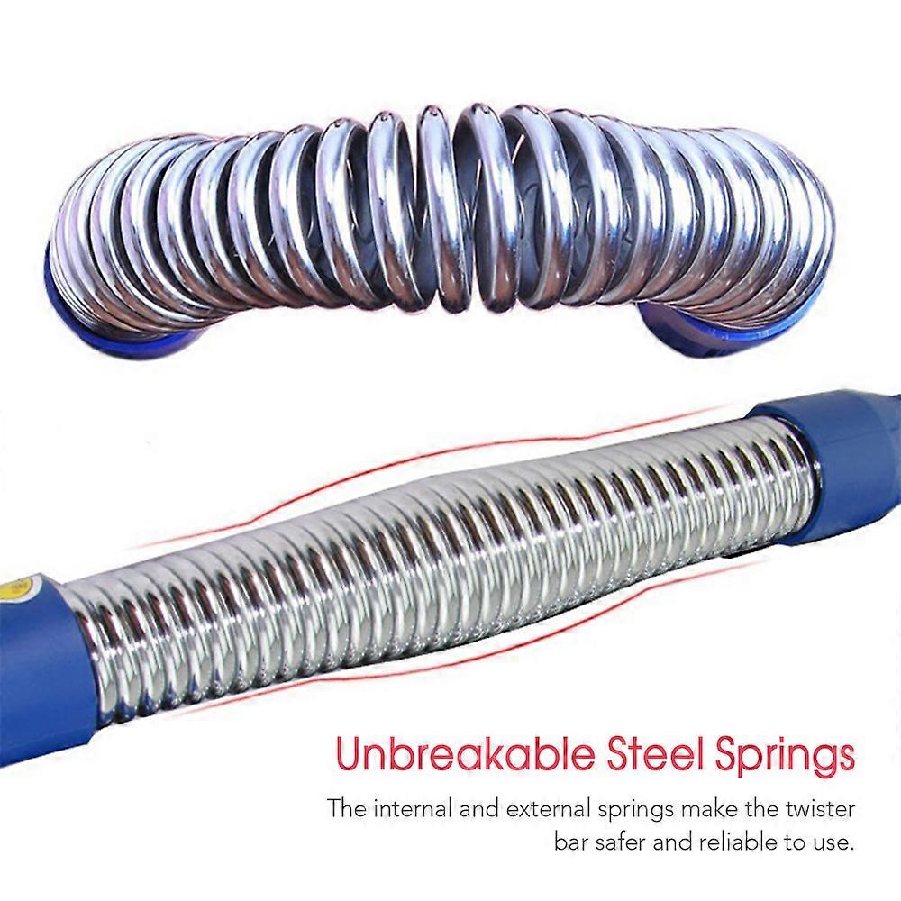 30kg Power Twister Bar Upper Body Exerciser Arm Chest Builder Strength Training