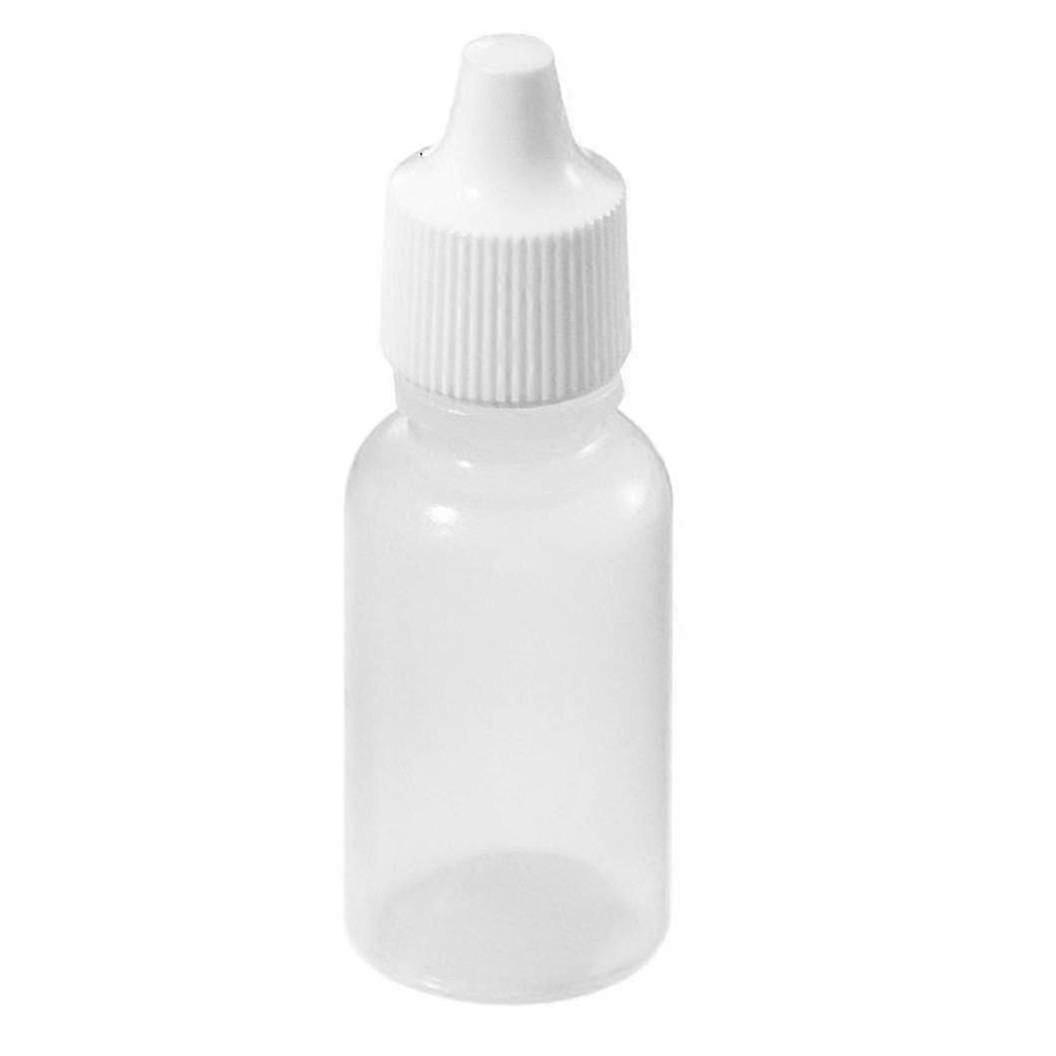 50pcs Empty Squeezable Plastic Dropper Bottles, 20ml Capacity for Various Uses