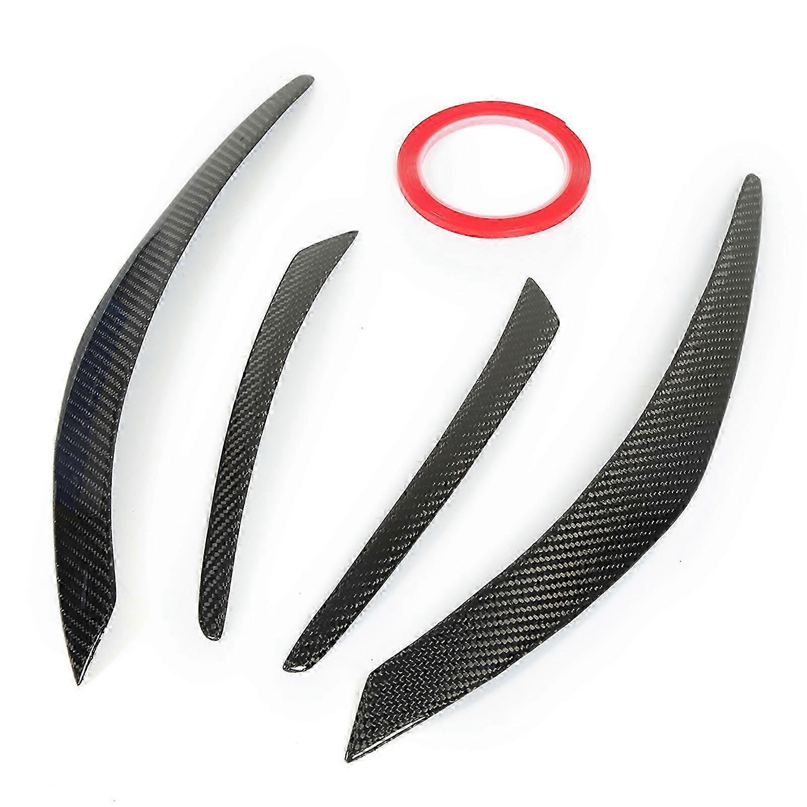 4pcs Carbon Fiber Rear Lamp Eyelids Replacement for Certain Brand CX-5 2012-2017