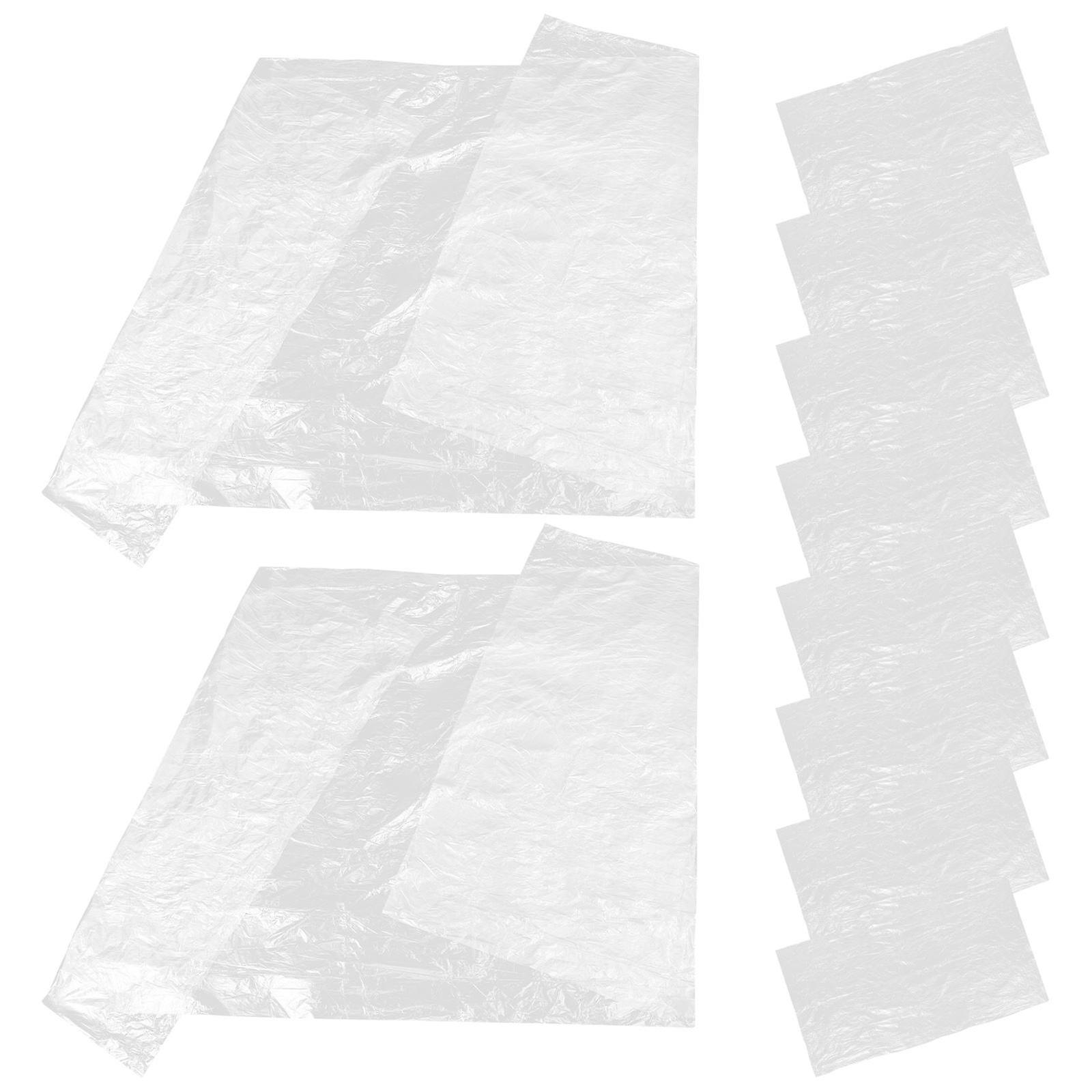 Portable Sauna Blanket Sauna Blanket Liner Sauna Bag Transparent 78.7X43.3X0.0in Hygienic 50Set