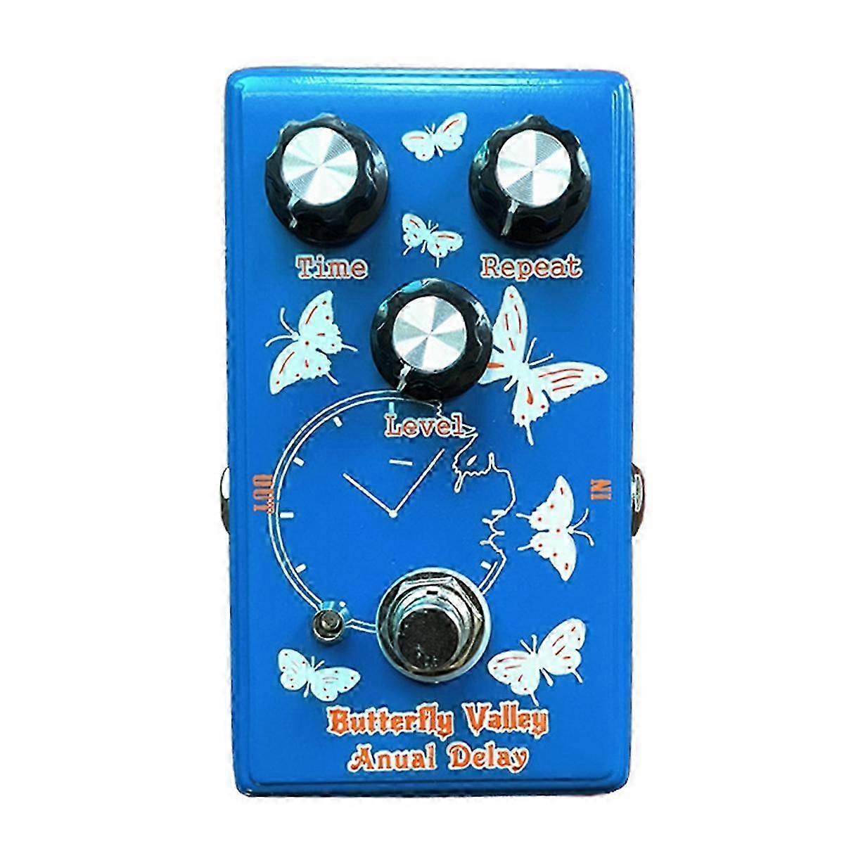 Butterfly Valley Anual Delay Single Block Guitar Effect Pedal