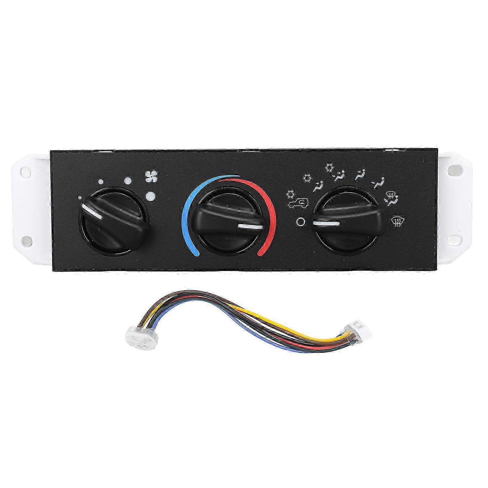 Heater Control Panel 55037473AB Internal Circulation High Toughness AC Control Panel Replacement for Some Brand Wrangler TJ