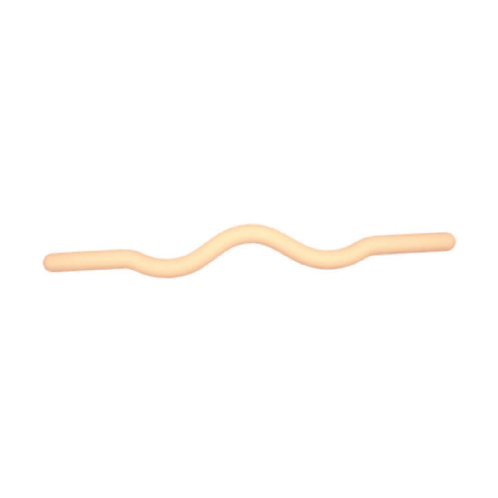 Curl Bar, Barbell Bar, Exercise Curl Bar, Strength Training Bar for Home Use, Skin Color