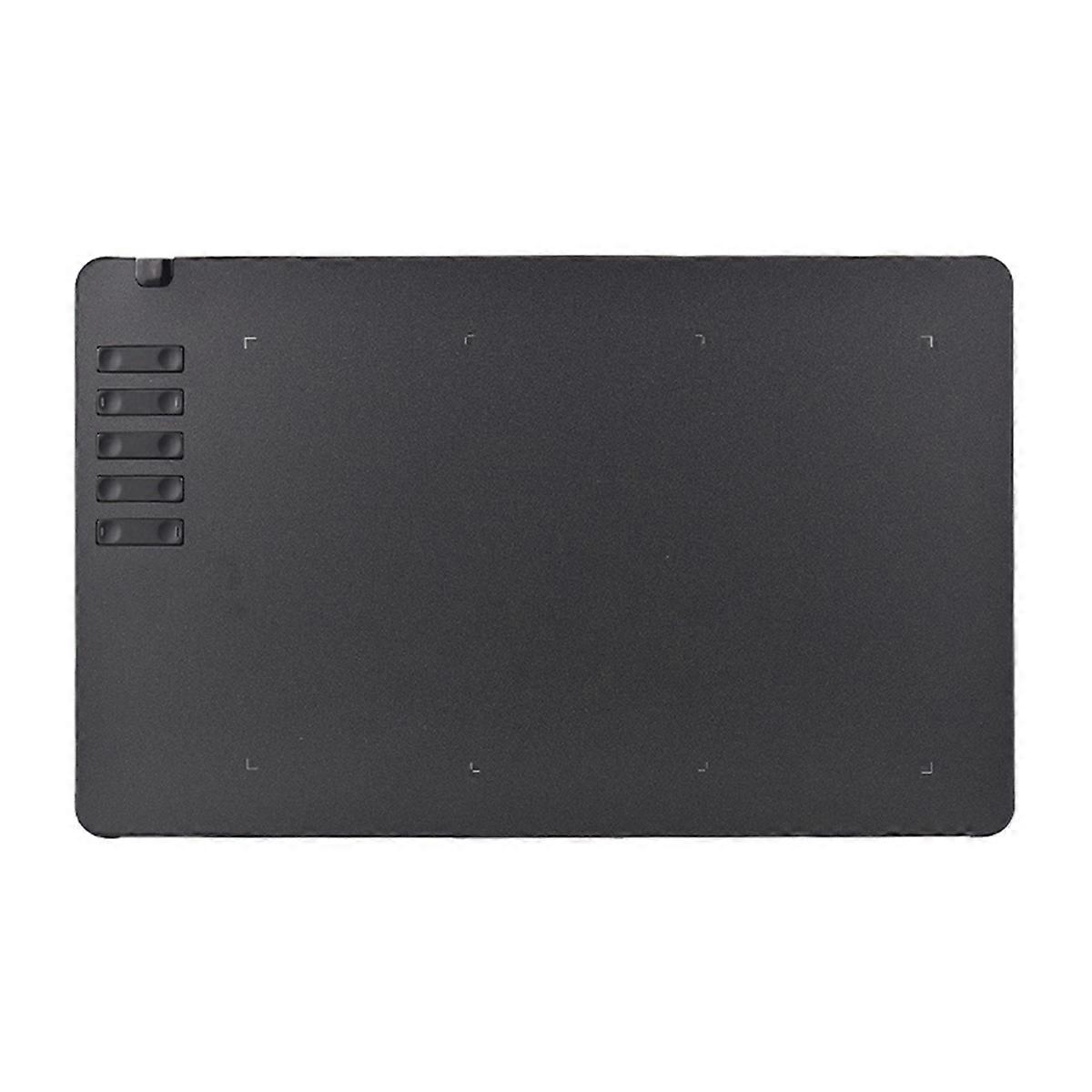 Grafiikkapiirustustabletti, erittäin ohut taidetabletti, 10 pikanäppäintä, 8 kynän kärkeä, 8192 painetasoa piirtämiseen ja kirjoittamiseen