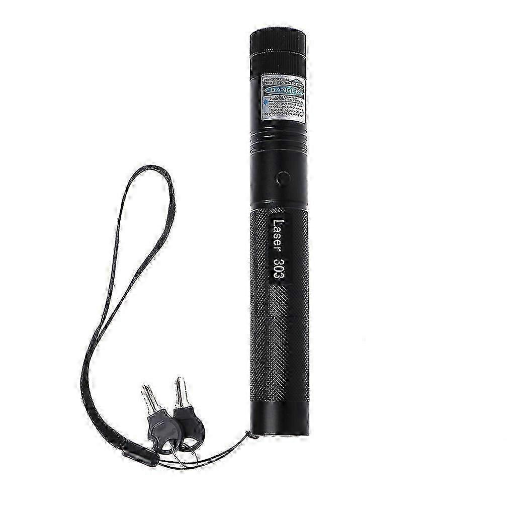 303 Rot/Violettes Licht Laser-Pointer-Stift 532nm 5mw Gerät Leistungsstarker Laserpointer