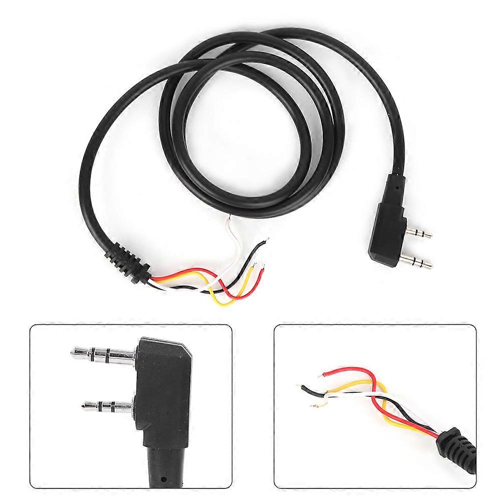 U94 PTT Replace Cable Two Way Radio DIY K Head Replacement Cable Accessories