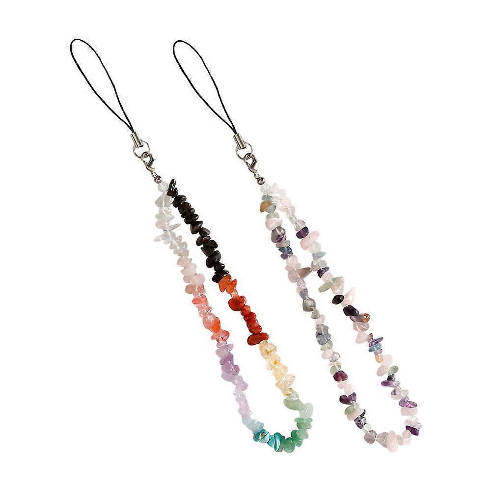 Skid Resistant Phone Charm Lanyards 2 Pack – Durable Phone Straps for Mobile Devices, Keychains & Accessories – Ideal for Travel & Daily Use