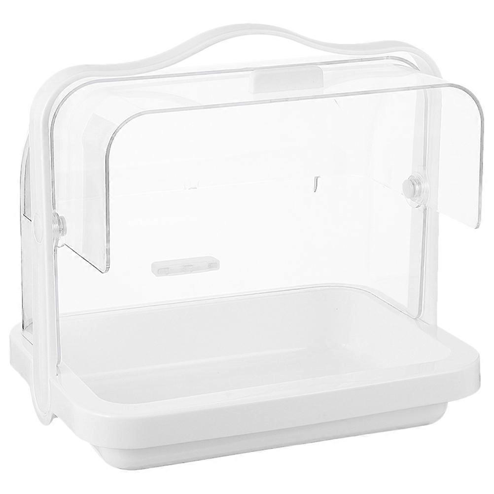 Food Display Case Display Case For Kitchen Christmas Transparent 25.4X24.5X20CM Dust-Proof 1Pack