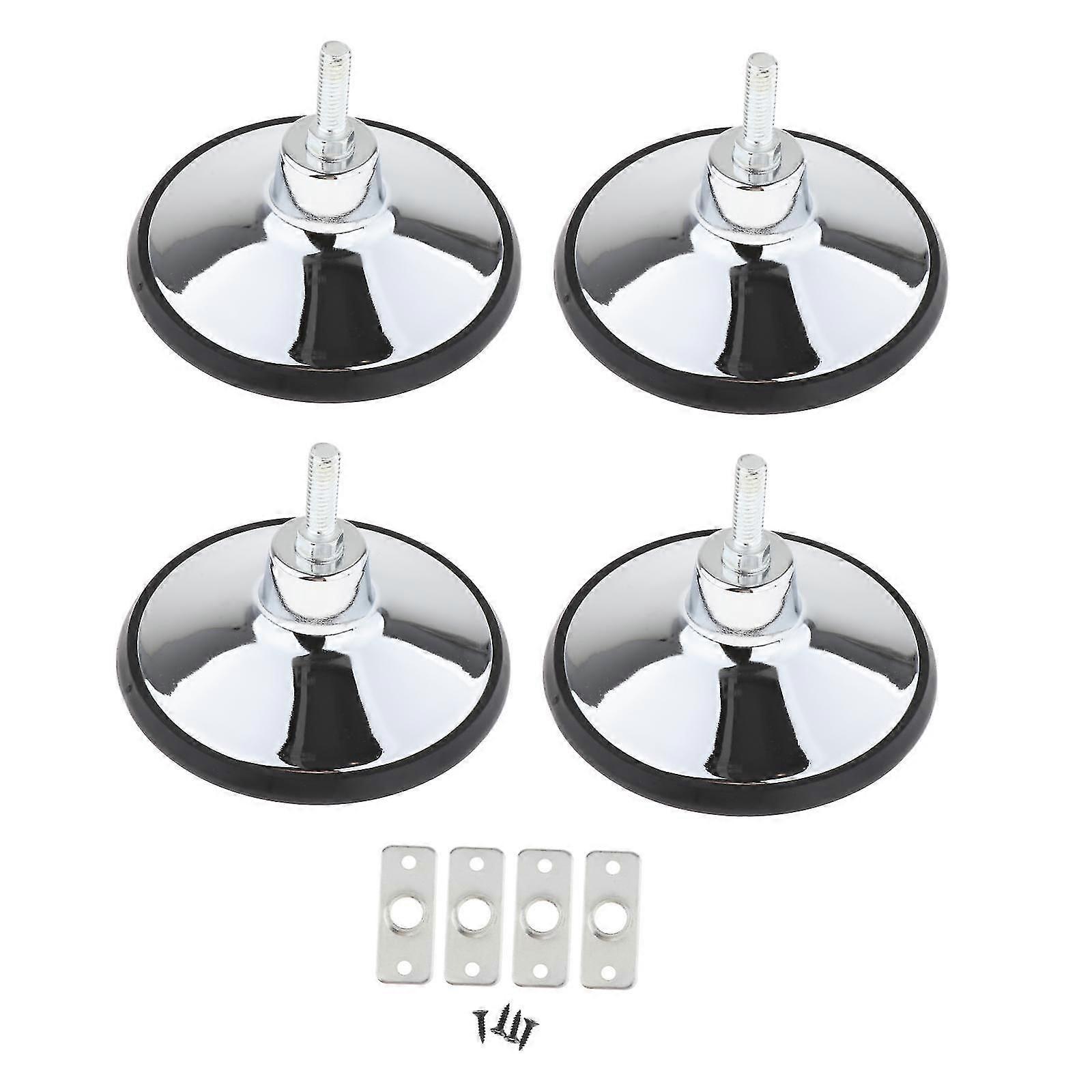 4Pcs Billiard Pool Table Leg Levelers Game Table Leg Levelers Furniture with Accessories Hardware Durable for Pingpong Table