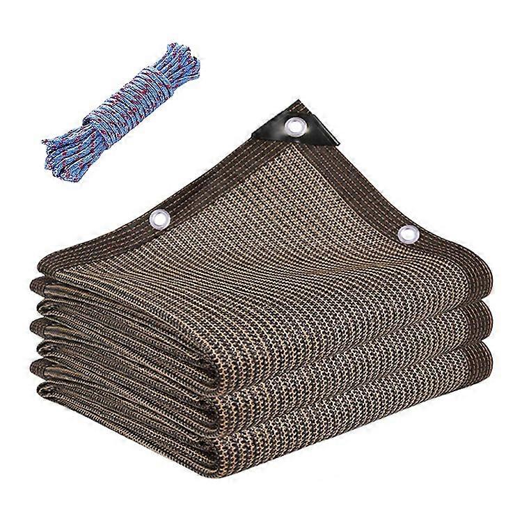1 x 5m 120g HDPE Outdoor Garden Shade Cloth UV Protection Sun Net Sunblock Mesh Cover with Rope