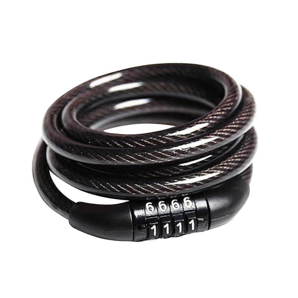 1 piece bike lock with security theft protection for scooters, no key needed, password for bikes and outdoor activities
