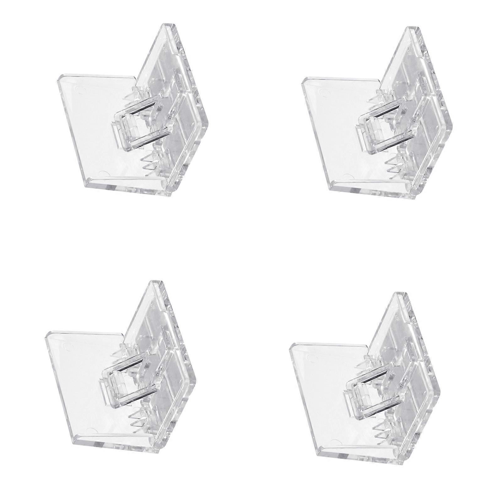 Pack of 4 Adjustable Window Restrictors With Portable Designs High Strength for Home Security and Ventilation Control Multicolor