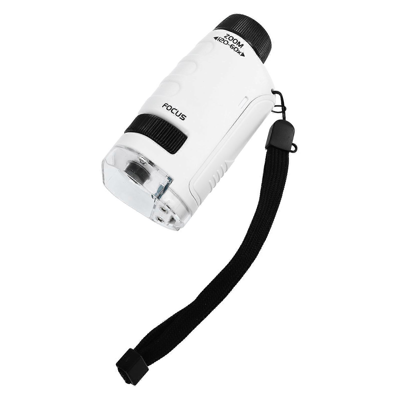 Portable Lightweight Handheld Microscope Set for Educational Science Experiments, Ideal for School and Outdoor Exploration of Insects and Plants
