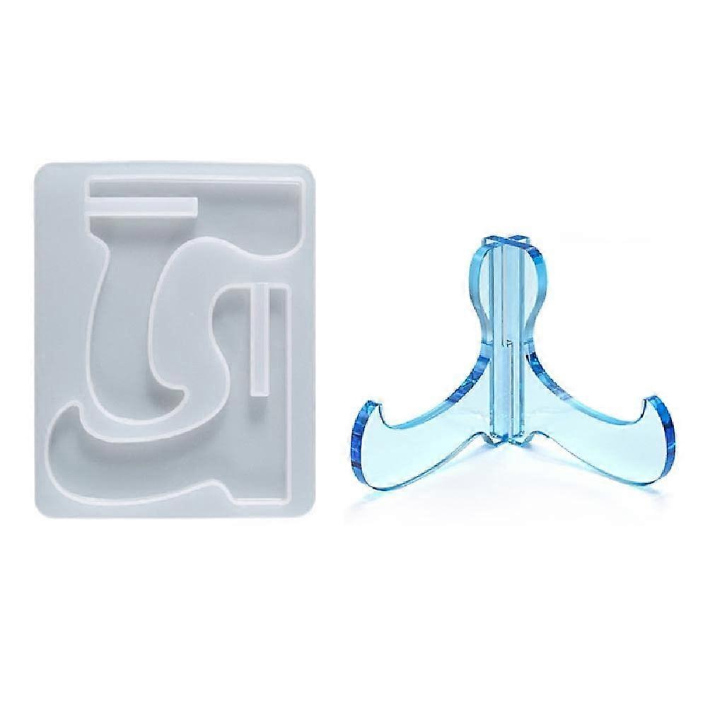 Mobile Phone Stand Silicone Mold DIY Mounting Mobile Phone Picture Frame Holder Crystal Epoxy Resin Casting Mold DIY Molds Silicone Kit