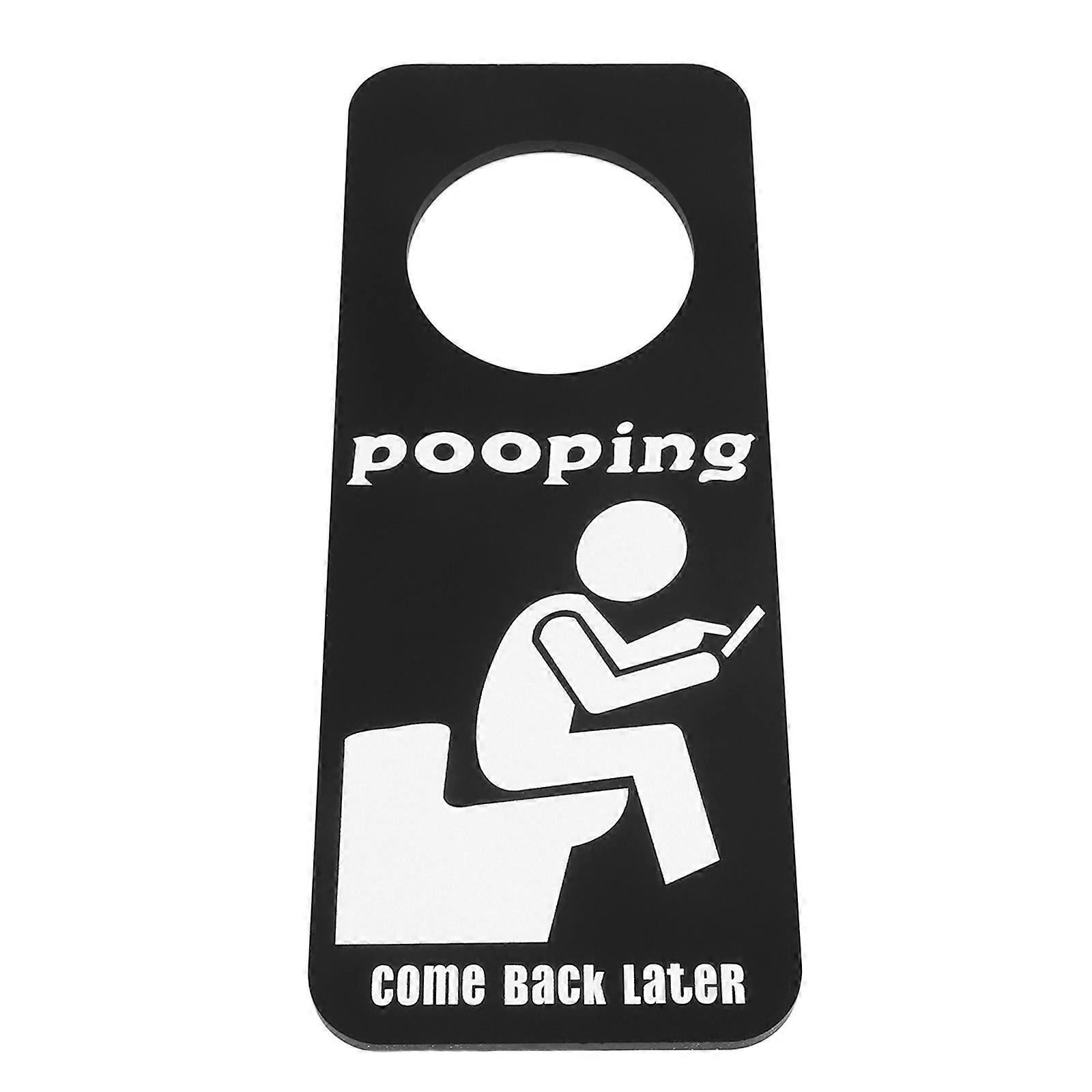 Here's a product description tailored for your **Funny Bathroom Door Sign / Unique Occupied Indicator**:
### π½ **Funny Bathroom Door Sign β