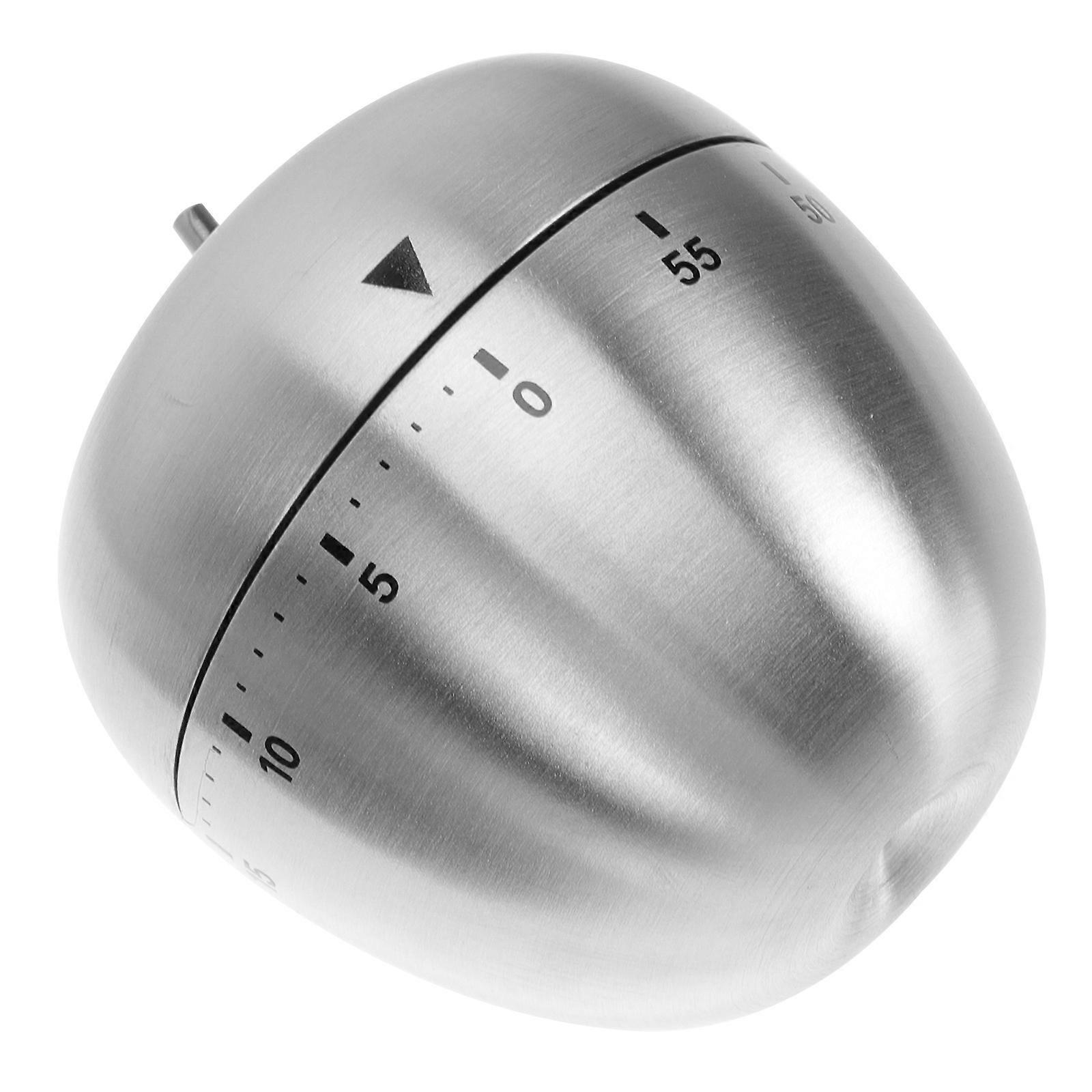 Timer Device Metal Portable Kitchen Countdown Stopwatch Timer 7.5x6cm 1Pcs
