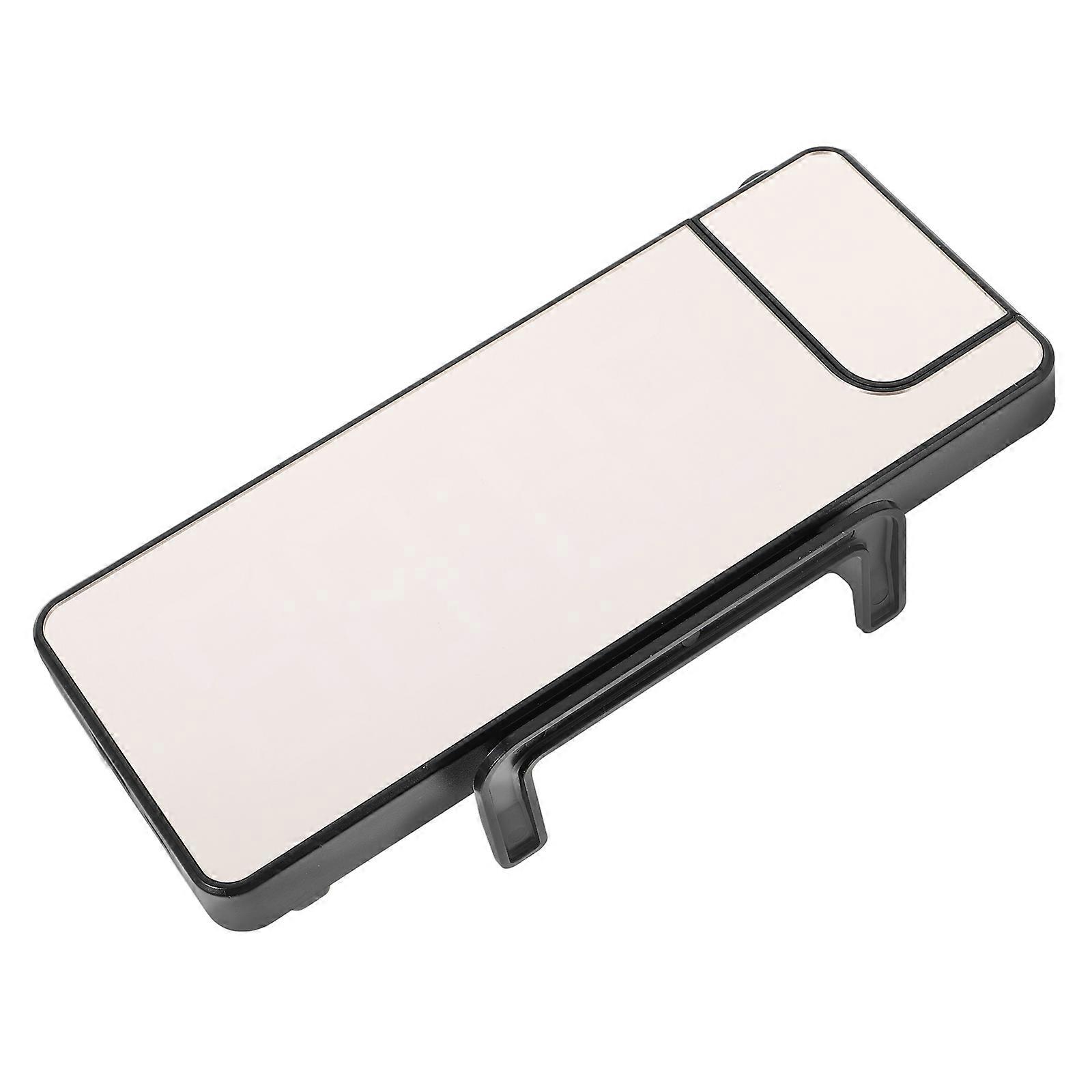 Digital Alarm Clock Projection Function Night Mode Automatic Light Sensing Rectangular Usb Charging Port 1Pack