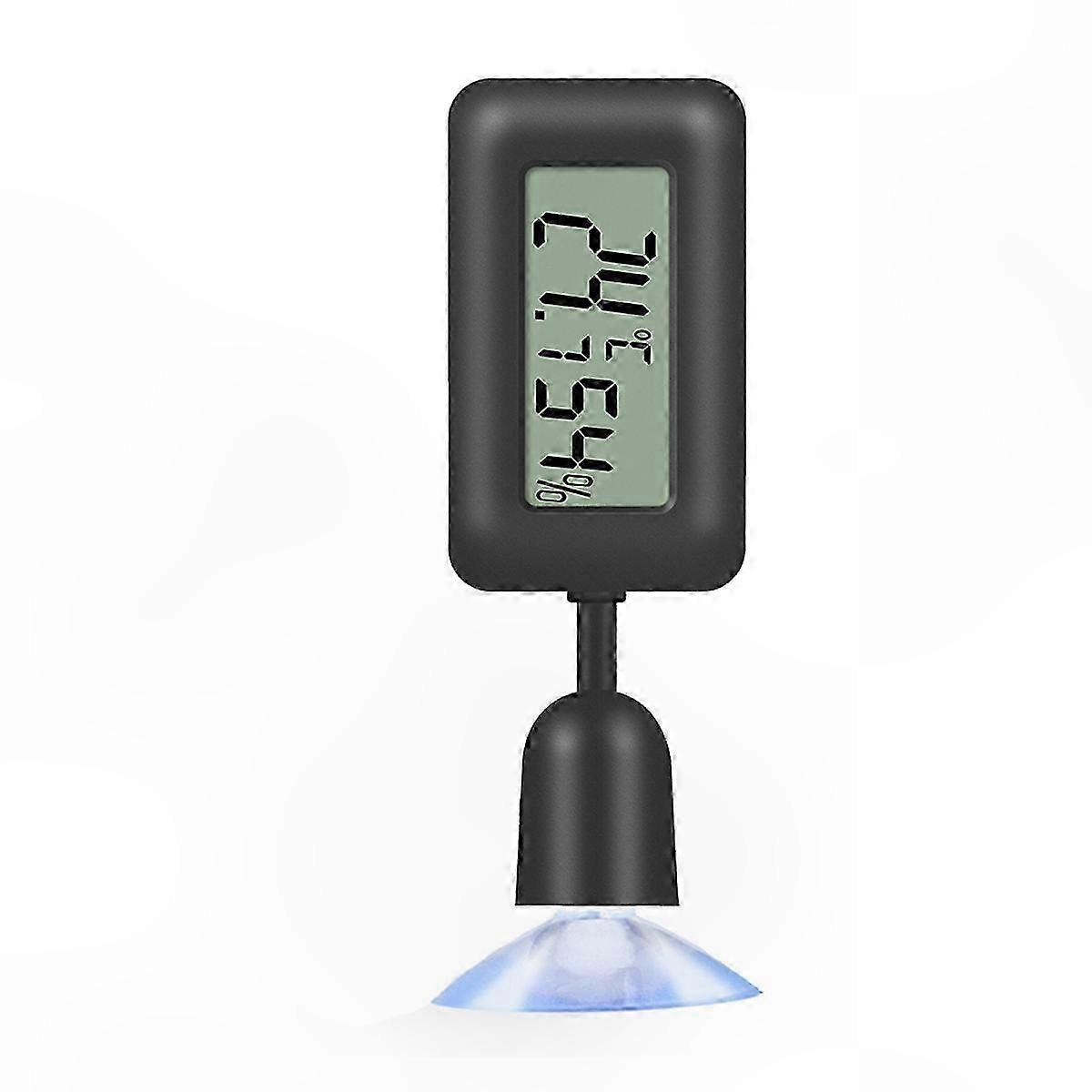 Digital Thermometer Hygrometer with Suction Cup for Reptile Tanks