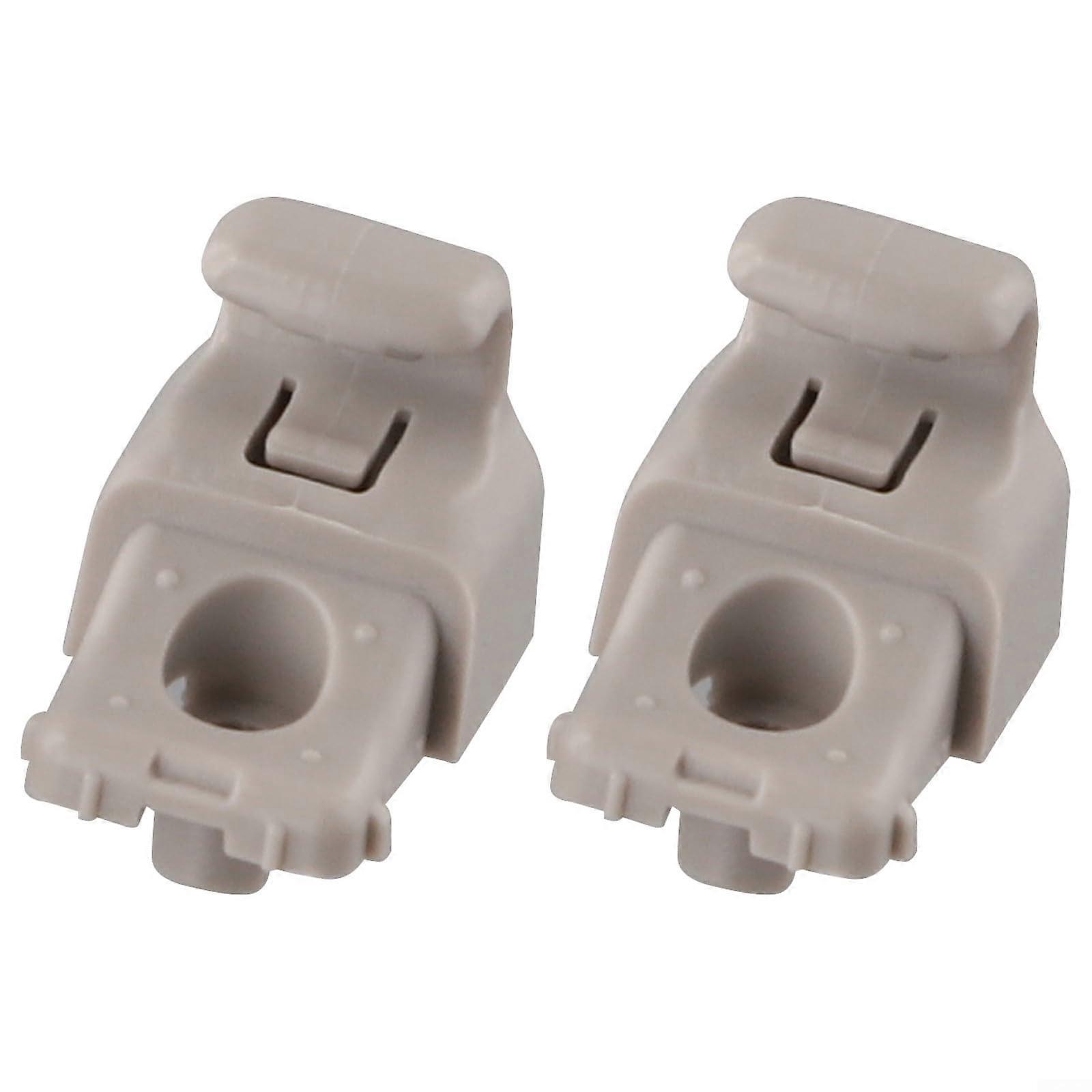 2 pieces of sunshade hooks for Tesla Model 3 (2017), ABS plastic, OEM part number 113099300A