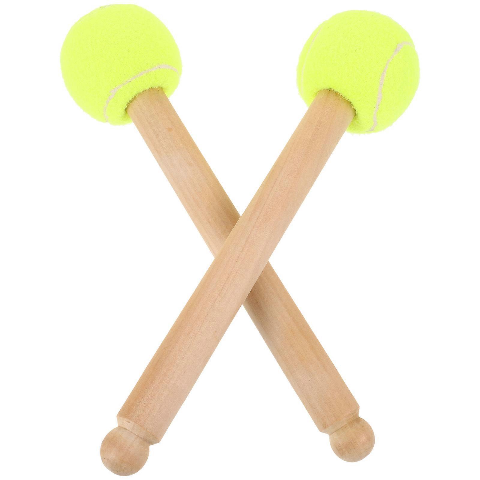 Bass Drum Mallets Marching Band Supply Felt Material Practice Recording Adults 2Pcs