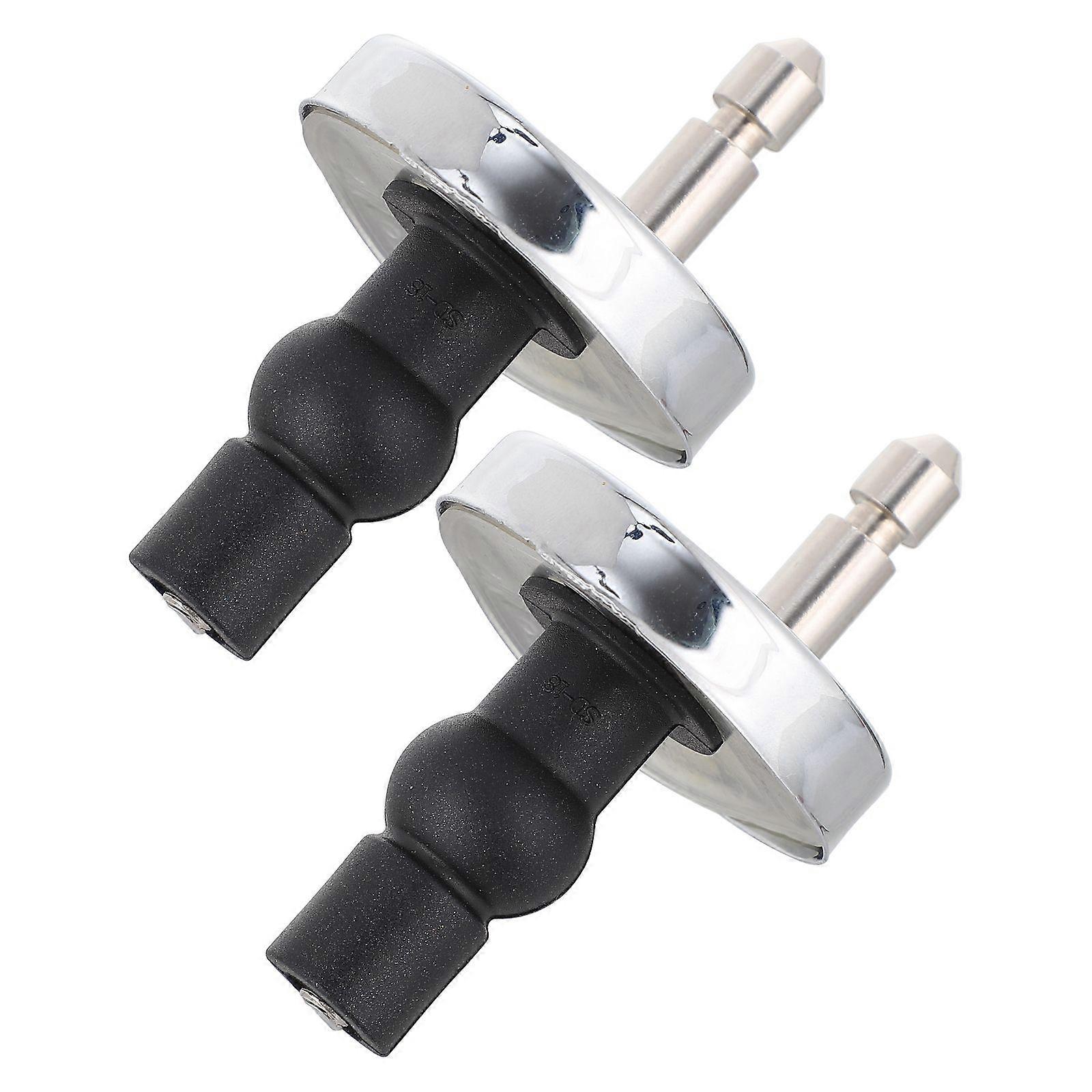 1 Set Toilet Seat Hinges for Easy Installation and Replacement Durable and