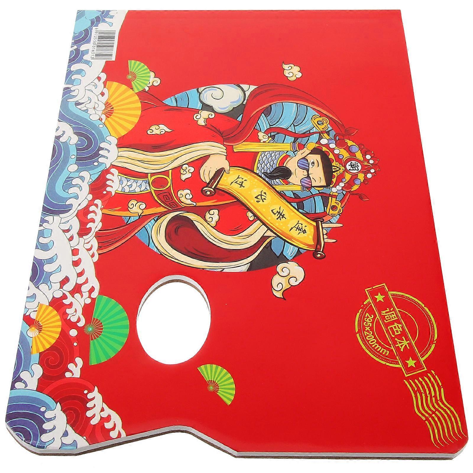 Watercolor Mixing Palette Paper Painting Tray For Art Painting Practical Pigment Trays 2Set