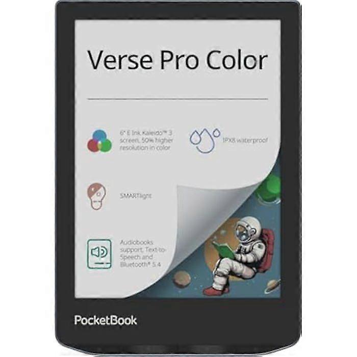 E-reader - PocketBook - Verse Pro - 6-inch Screen - 1 GB RAM - Bluetooth