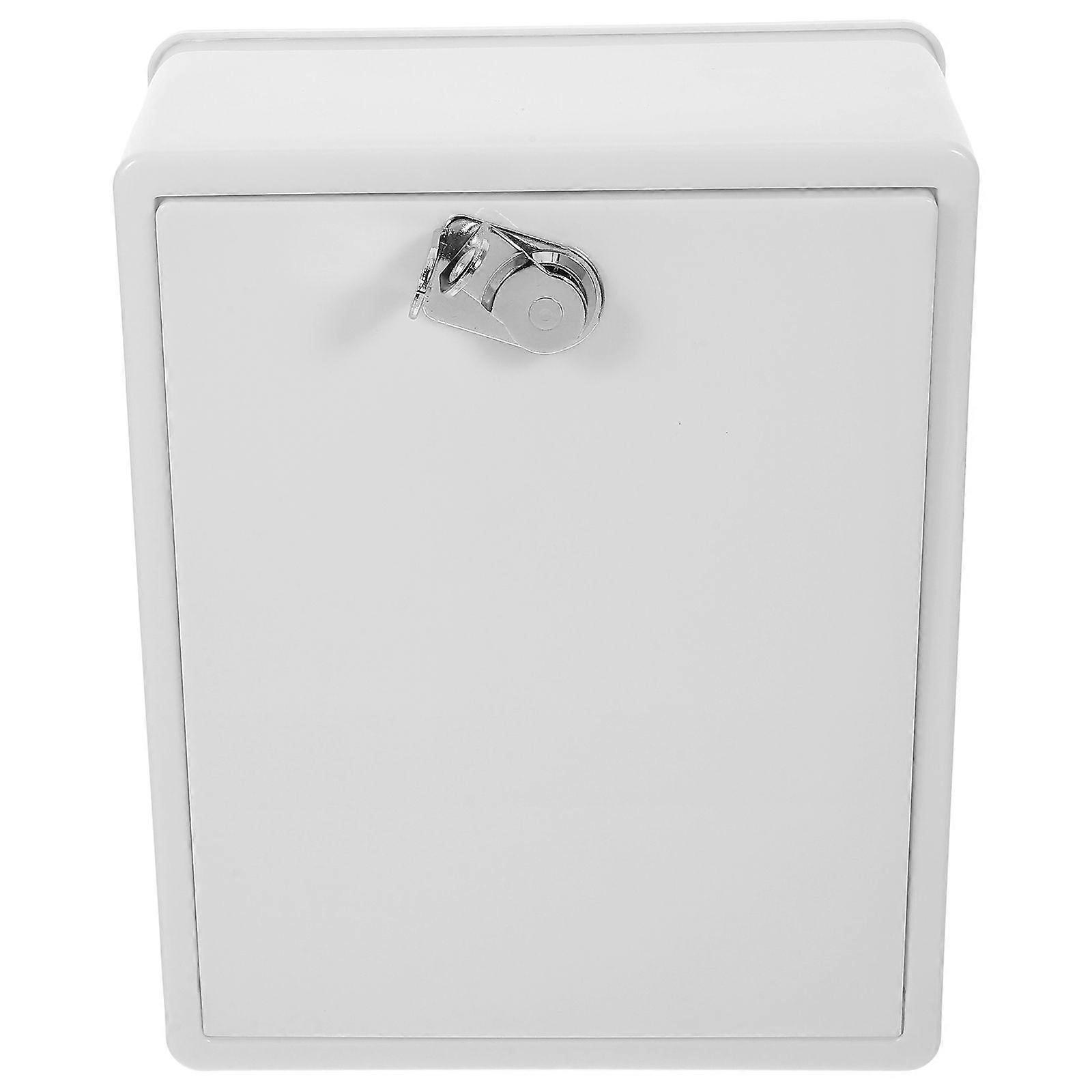 Milk Box Locking Mailbox Milk Box Small Locker Accessory For Work Small Locking Cabinet Wall-Mounted Milk Delivery Box With Lock