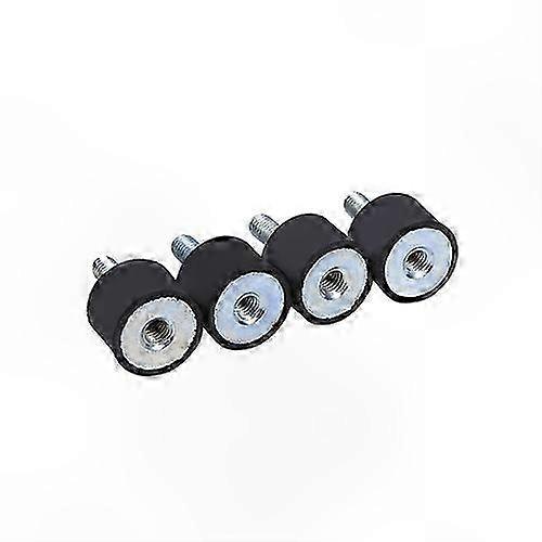 Gummistøtdemperfester M8 M6 Silent Blocks Vibrasjonsdempende isolatorer for maskinutstyrsdeler