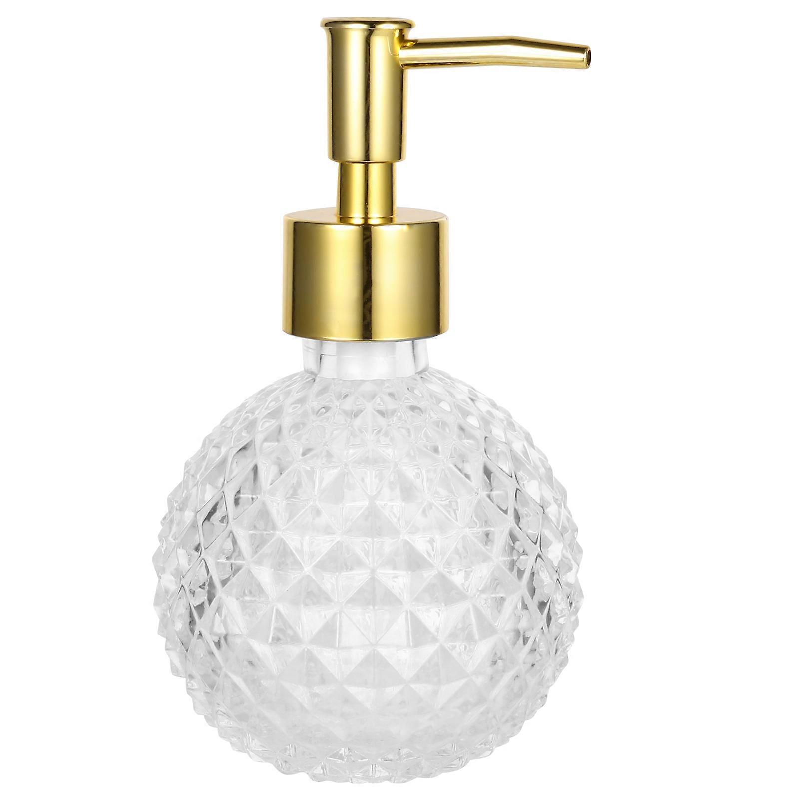Golden Pump Bottle for Storage Use with Anti-Slip Design and Durable Quality 220ml