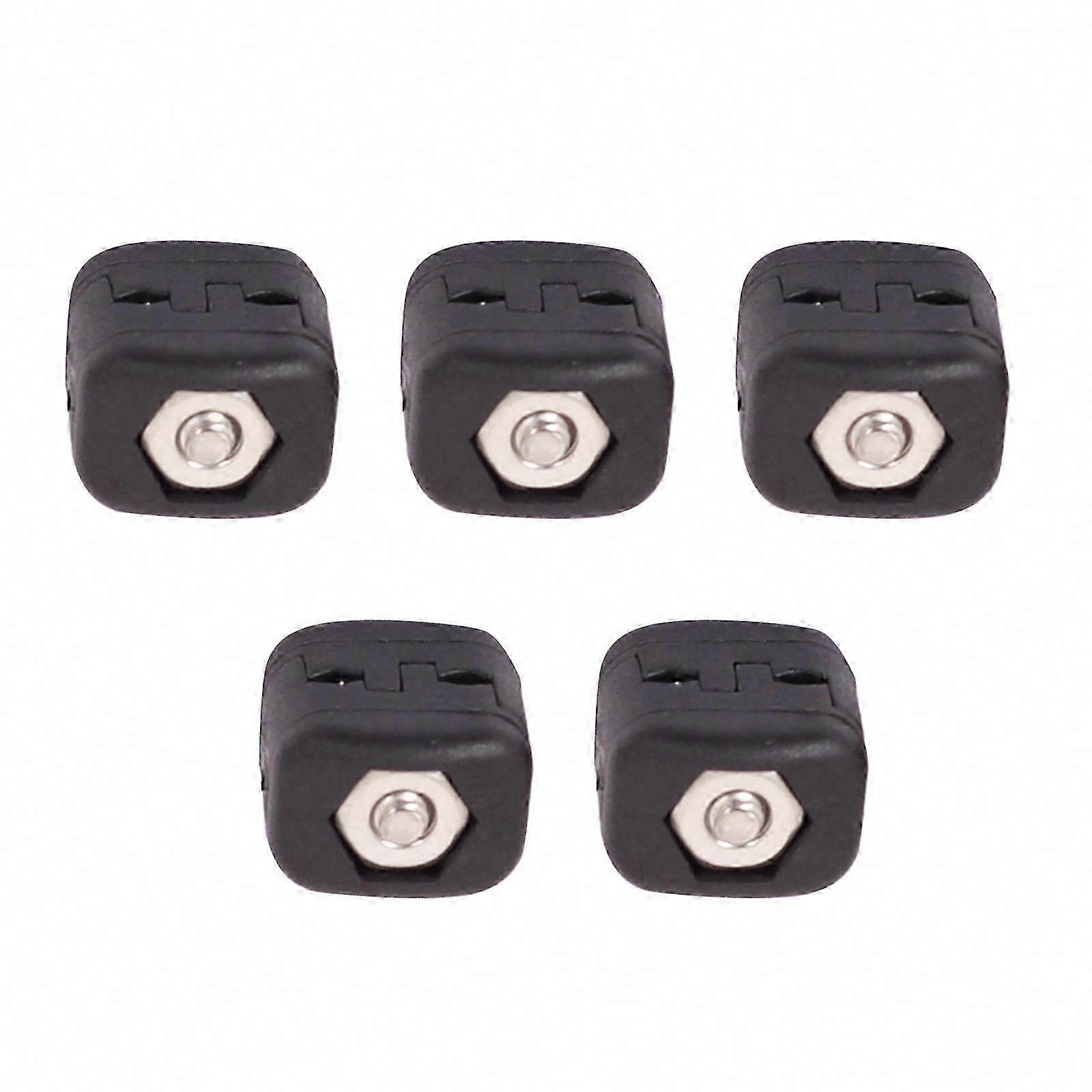 5Pcs Drop Away Arrows Rest Clamp Buckle Plastic Fastener Clip Bowstring Adjustment Knob for Compound Bows Drop Enduring
