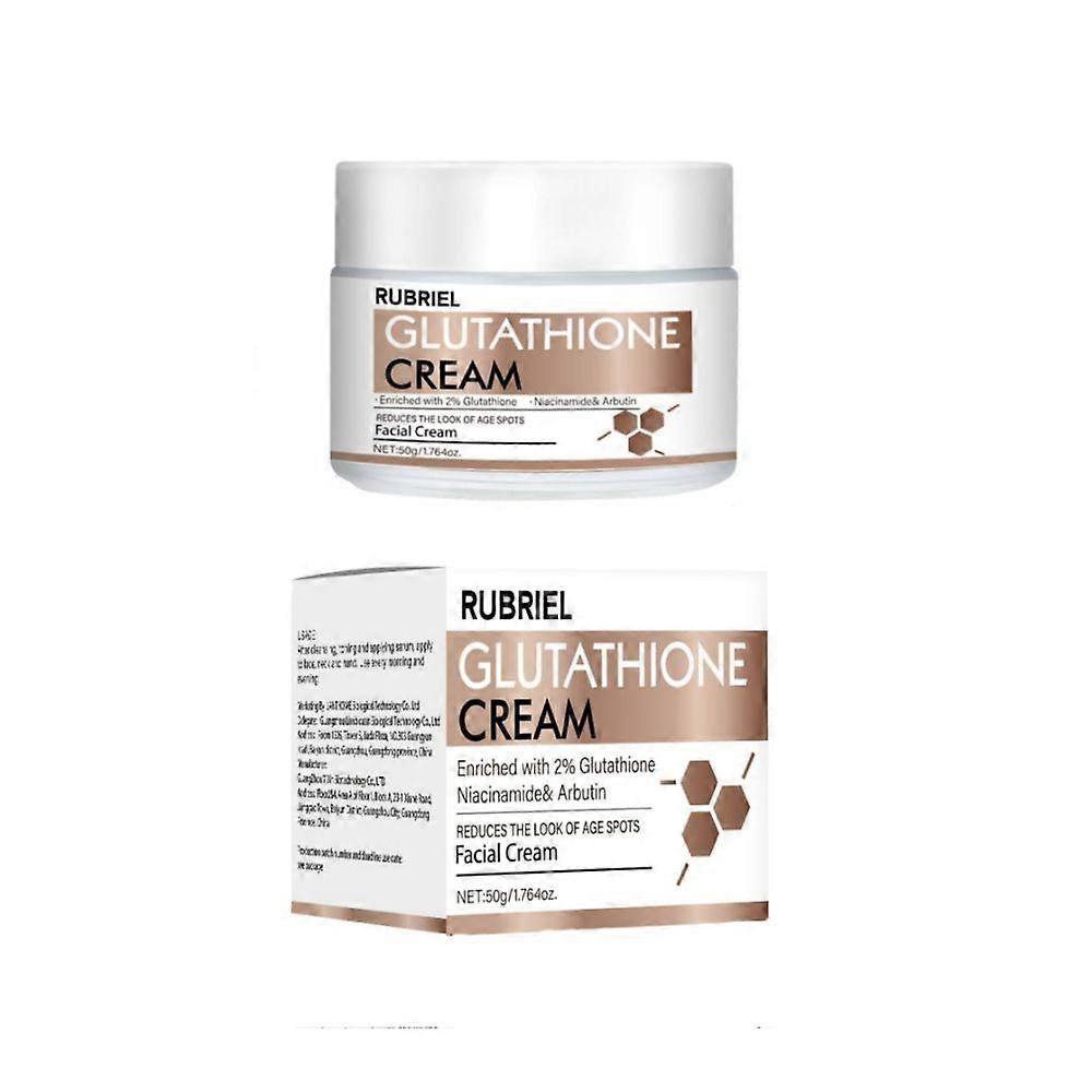 グルタチオンクリーム、しわ防止フェイスモイスチャライザー、顔用アンチエイジングモイスチャライザー-肌に深く栄養を与え、肌を活性化します