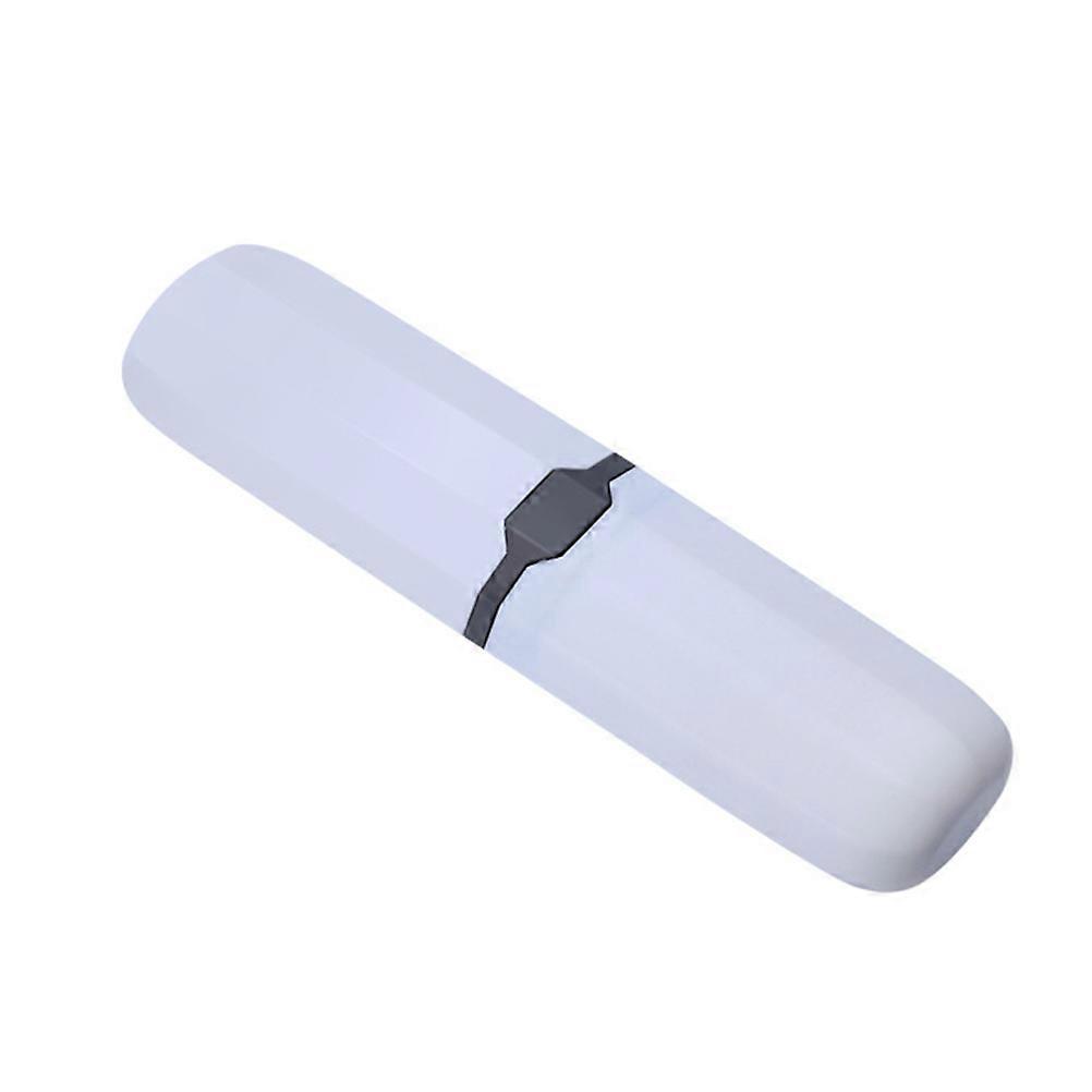 Toothbrush Holder Travel 1Pcs Compact Design Ideal For Travel Daily Use And Business Trips In Elegant White Color For Practical Use