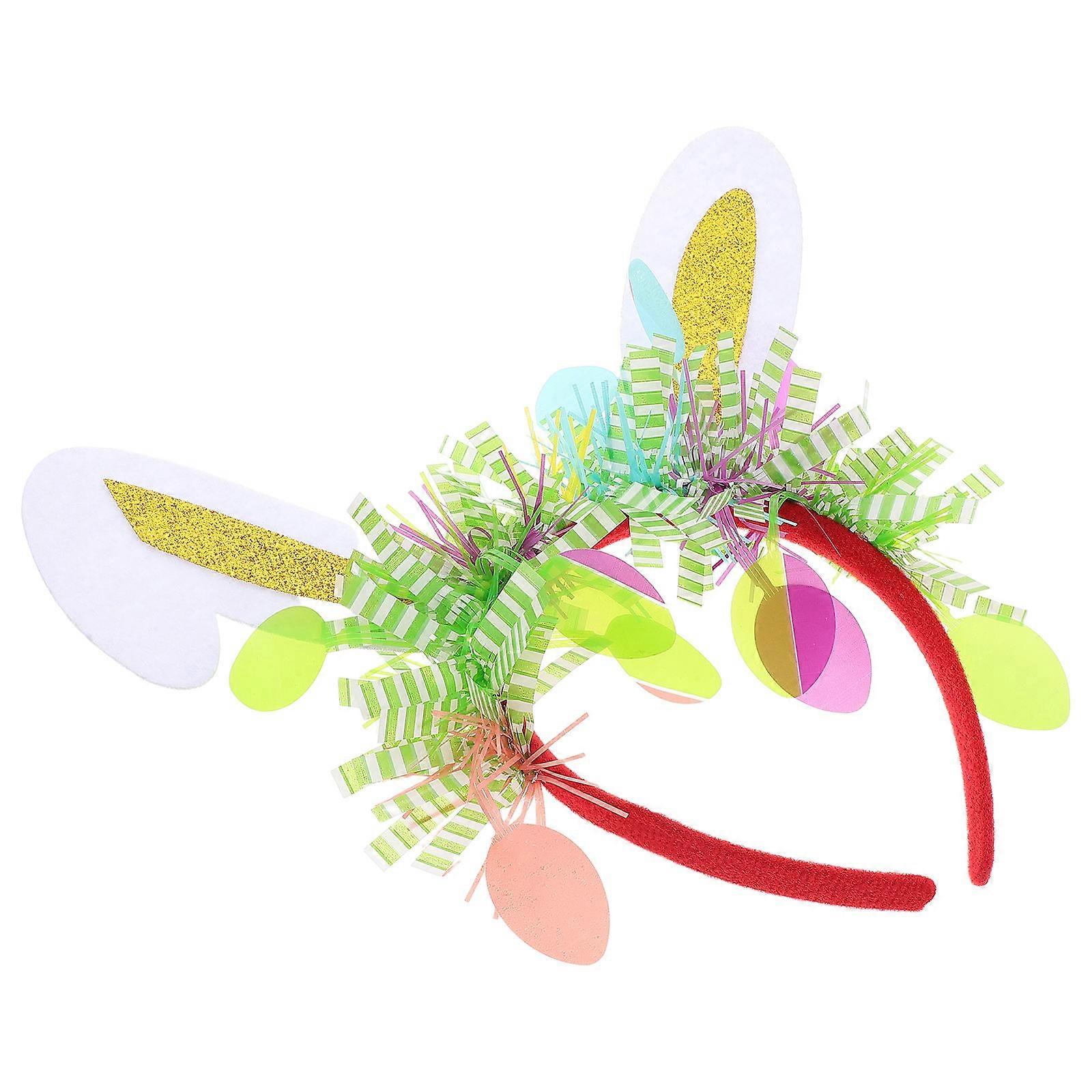 Festive Rabbit Ears Picks, Comfortable Headband Suitable for All Ages